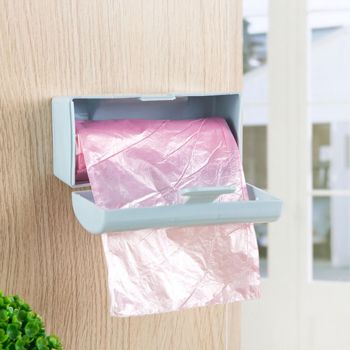 Box für eine Rolle Müllbeutel