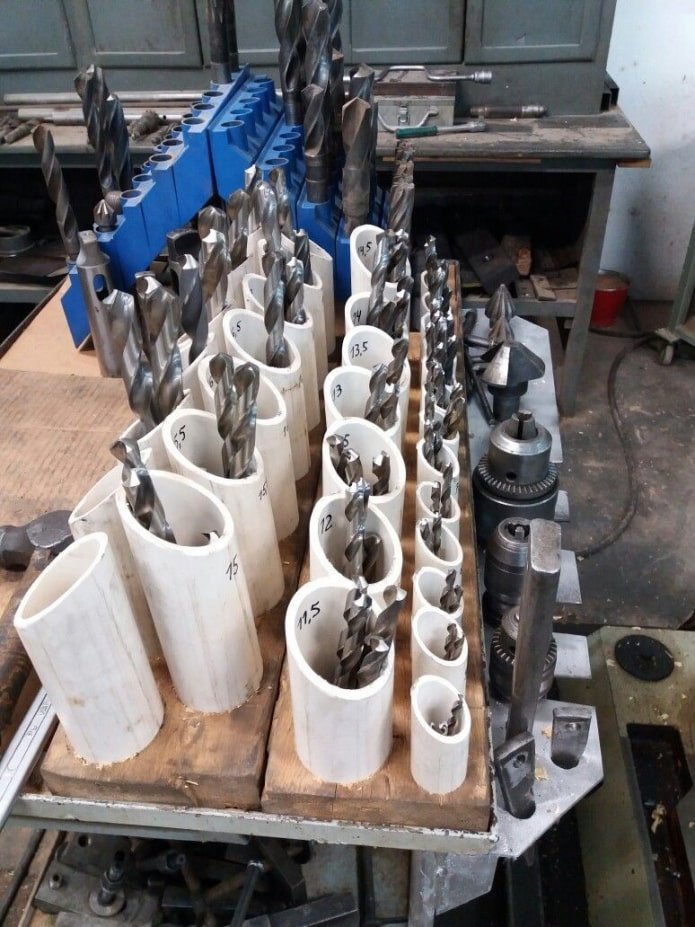 PVC-Rohr-Organizer
