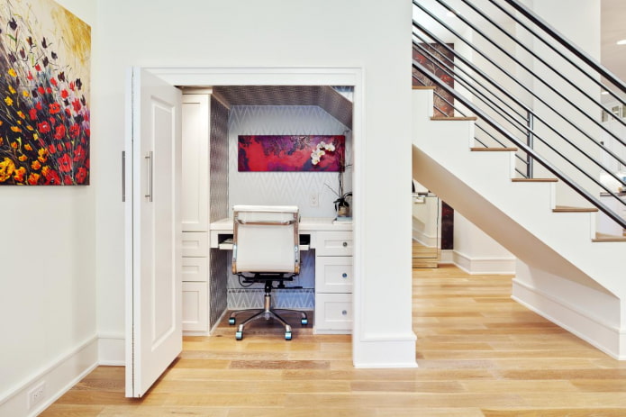 Speisekammerdesign mit Arbeitsplatz