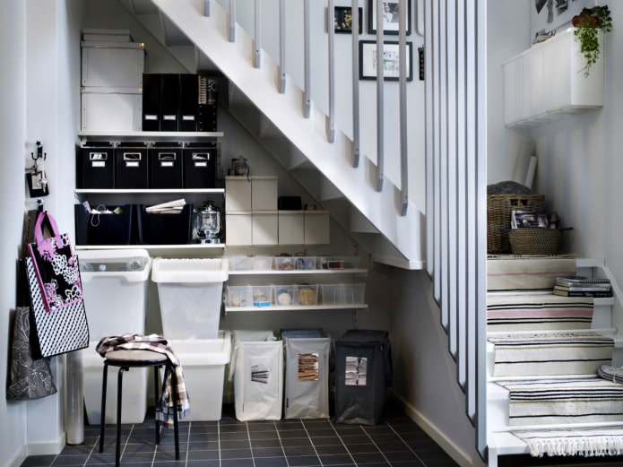 Speisekammer-Design im Inneren des Hauses