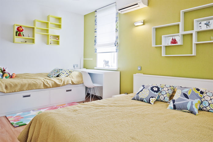 Schlafzimmer für zwei Mädchen einrichten