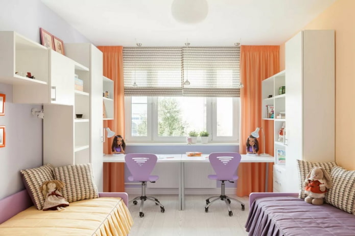 Kinderzimmer für zwei Mädchen