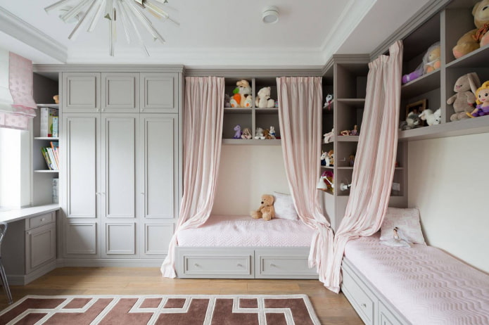 Schlafzimmer für zwei Mädchen einrichten