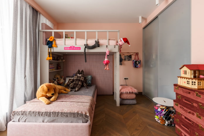 Schlafzimmer für zwei Mädchen einrichten