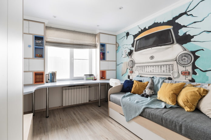 Das Schlafzimmer eines Teenagers dekorieren