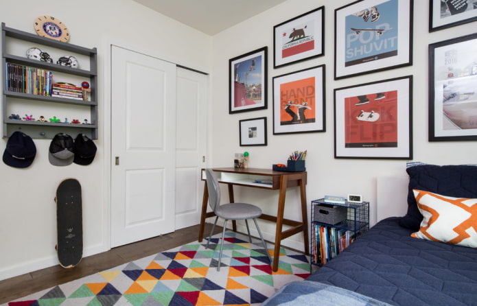 Schlafzimmer für einen Teenager einrichten