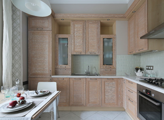 Küchendesign in Brauntönen