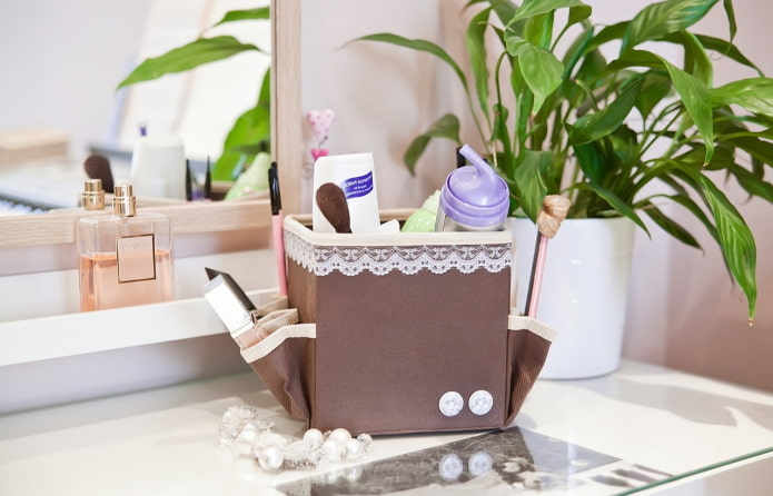 Box im Badezimmer