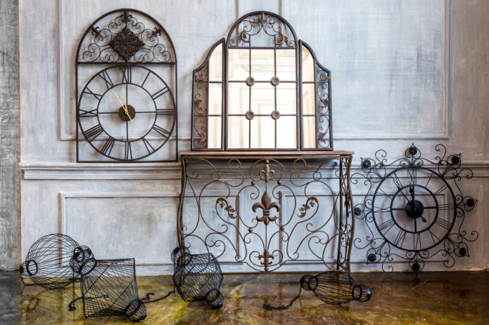 Geschmiedete Wohnaccessoires