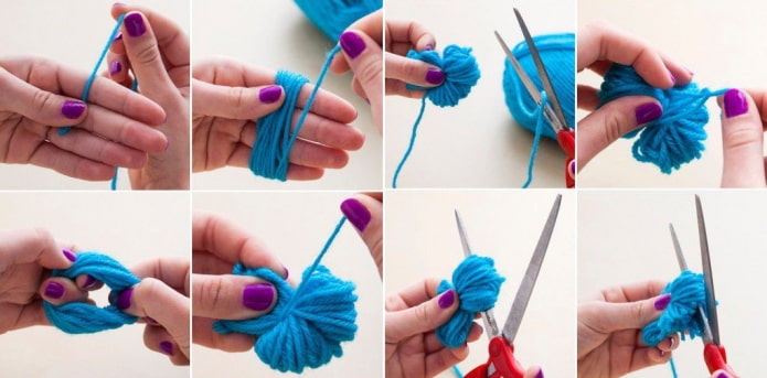Bommel herstellen