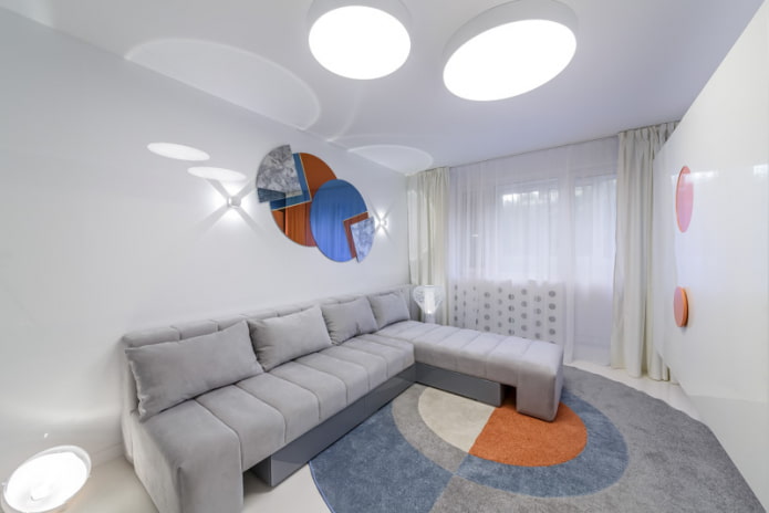 Teppichplatzierung im Wohnzimmer