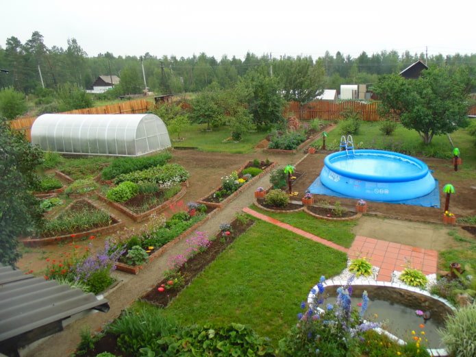 Grundstück mit Swimmingpool