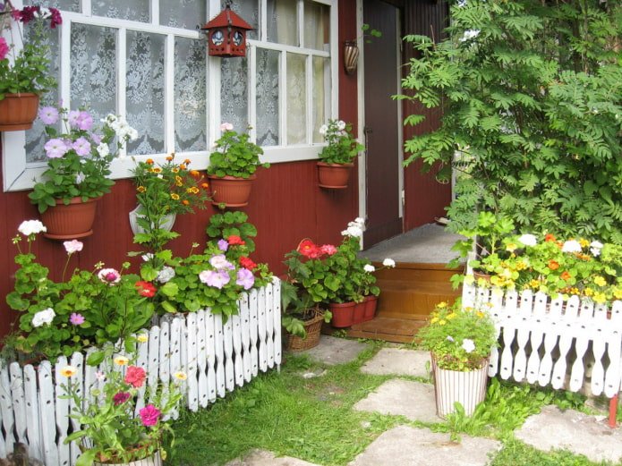 Veranda im Garten