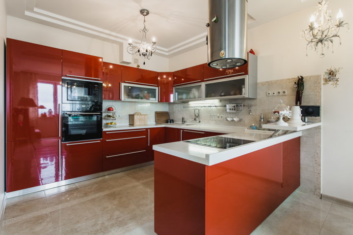 Kücheninterieur in Rottönen