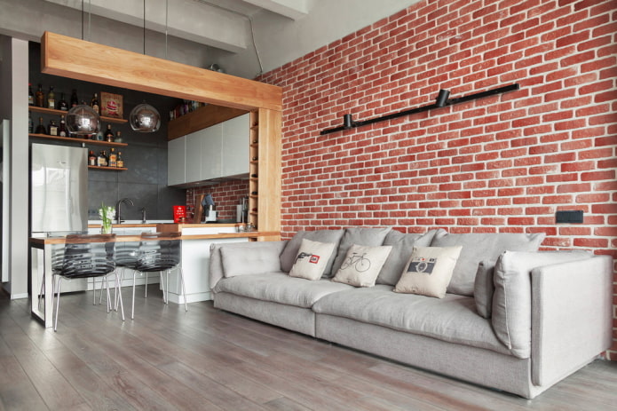 Loft in der Wohnküche