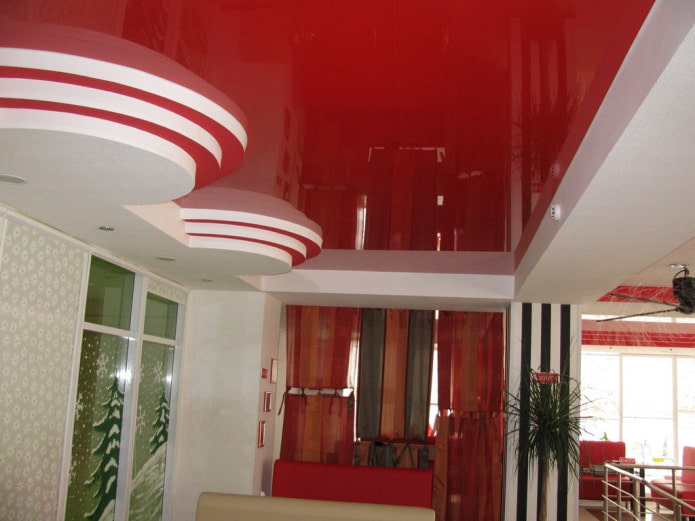 3-stufige gemusterte Decke