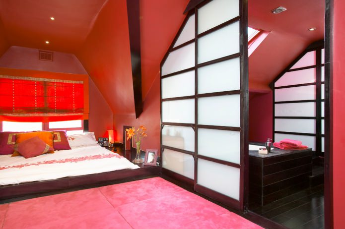 Schlafzimmer in Rottönen 