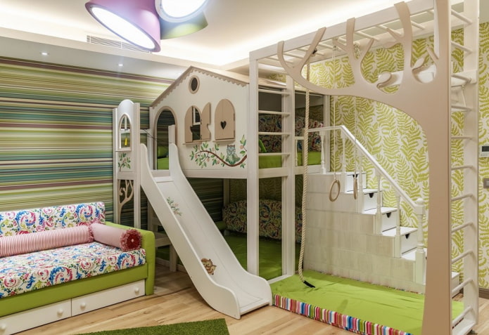 Spielbereich im Kinderzimmer