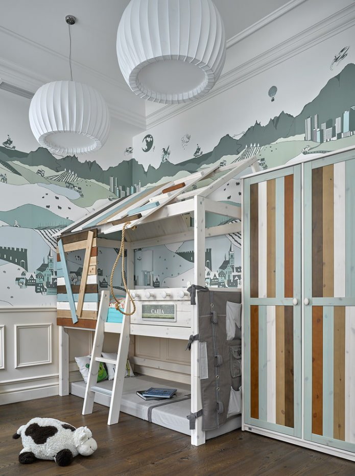 Kinderzimmer für zwei Kinder