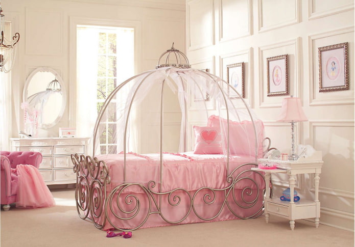 Luxuriöses Kinderzimmer für ein Mädchen