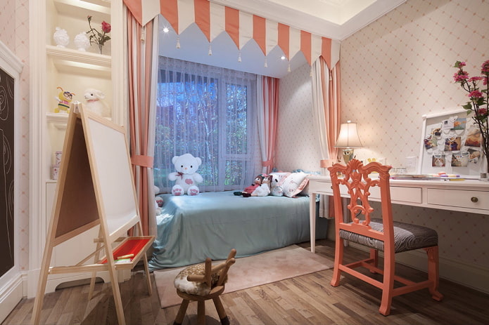 Kinderzimmer für ein Mädchen