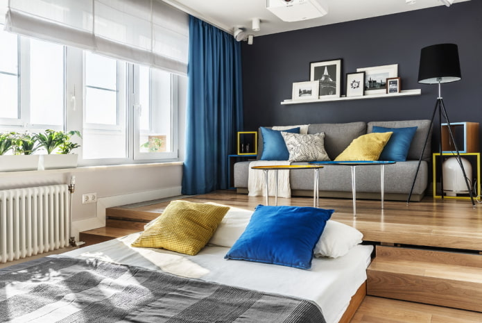Ausziehbares Podestbett