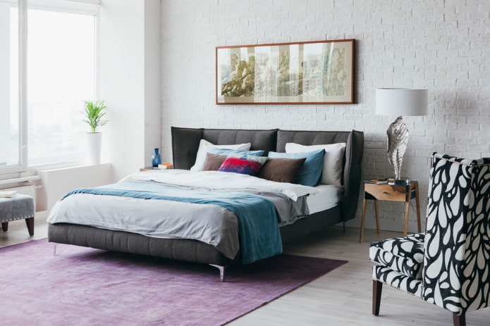 Aufgeklapptes Schlafsofa
