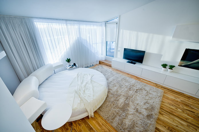 rundes Schlafsofa