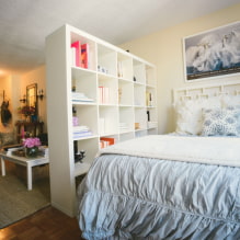 Wie stellt man ein Bett in einer Einzimmerwohnung auf?-5