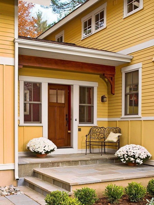 Haus mit offener Veranda