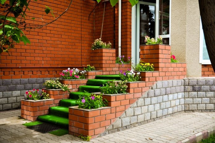 Veranda-Erweiterungsdesign für ein Haus