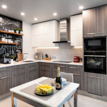 Wie richtet man eine Küche von 13 m² ein?-3
