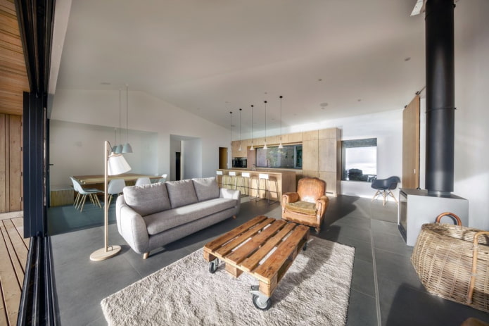 Moderner Stil im Interieur