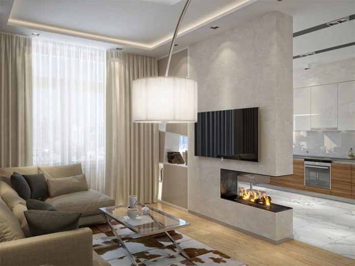 Innenarchitektur für Wohnküche