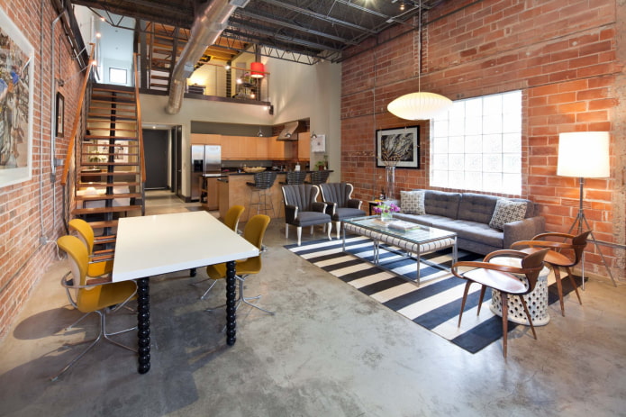 Wohnkultur im Loft-Stil