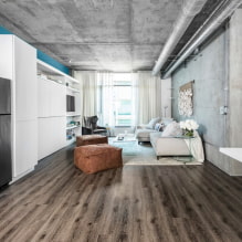 Wie gestaltet man eine Wohnküche im ein Loft-Stil?-2