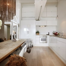 Skandinavischer Stil im Kücheninterieur: Schaffen eines gemütlichen Designs-3