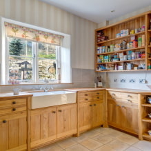 Küche im Landhausstil: Funktionen, Ideen für Haus und Wohnung-4