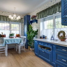 Küche im Landhausstil: Funktionen, Ideen für Haus und Wohnung-5