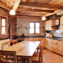 Küche im Chalet-Stil-1