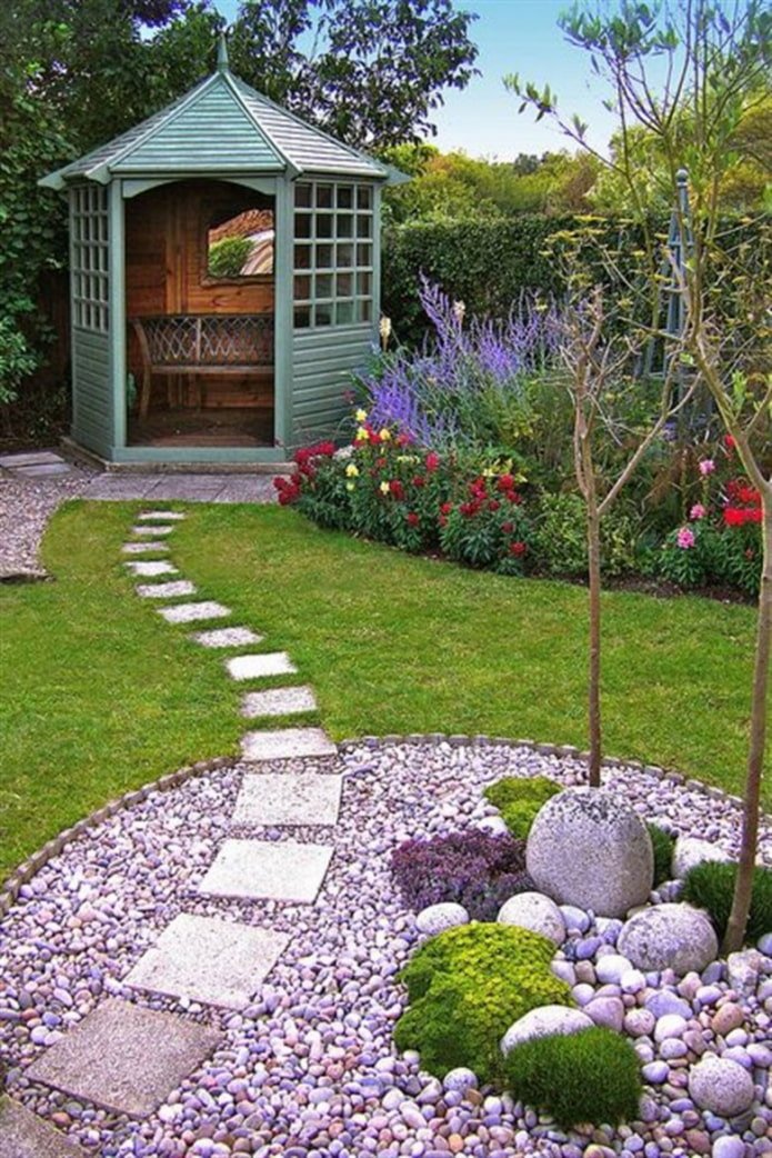 schöne Gartengestaltung