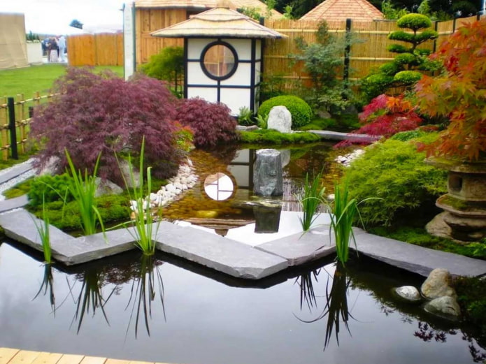 Japanischer Teich
