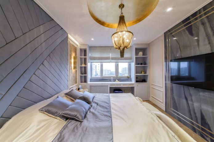 moderne Möbel im Schlafzimmer