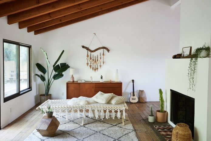 Makramee-Sofa