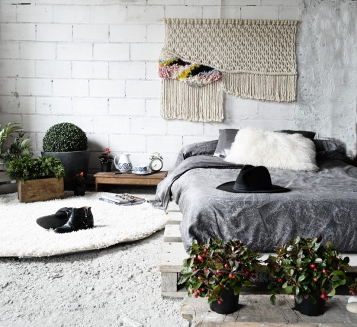 Makramee im Loft