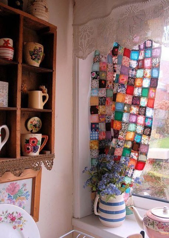 Patchwork-Vorhänge