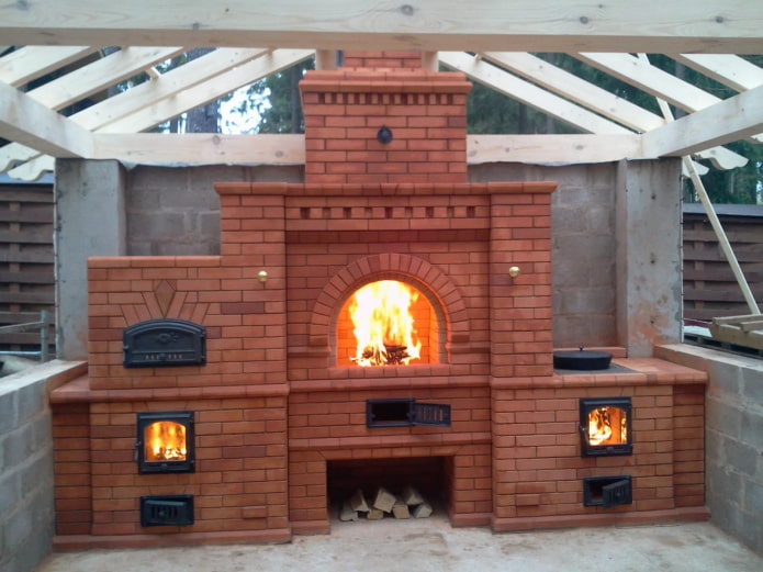 Kamin-Grill