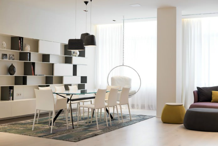 Stuhldesign in einem modernen Interieur