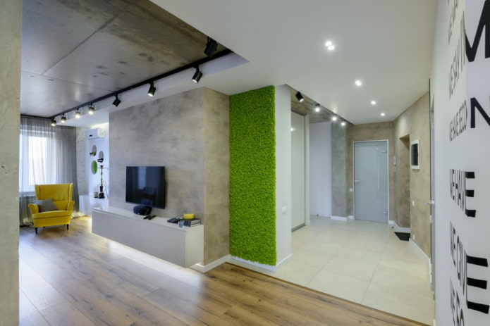 offenes Wohnungsdesign