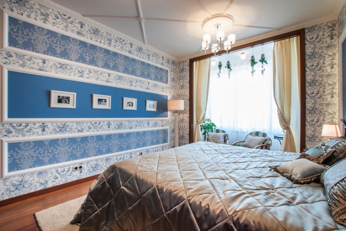 Wandleisten im Schlafzimmer